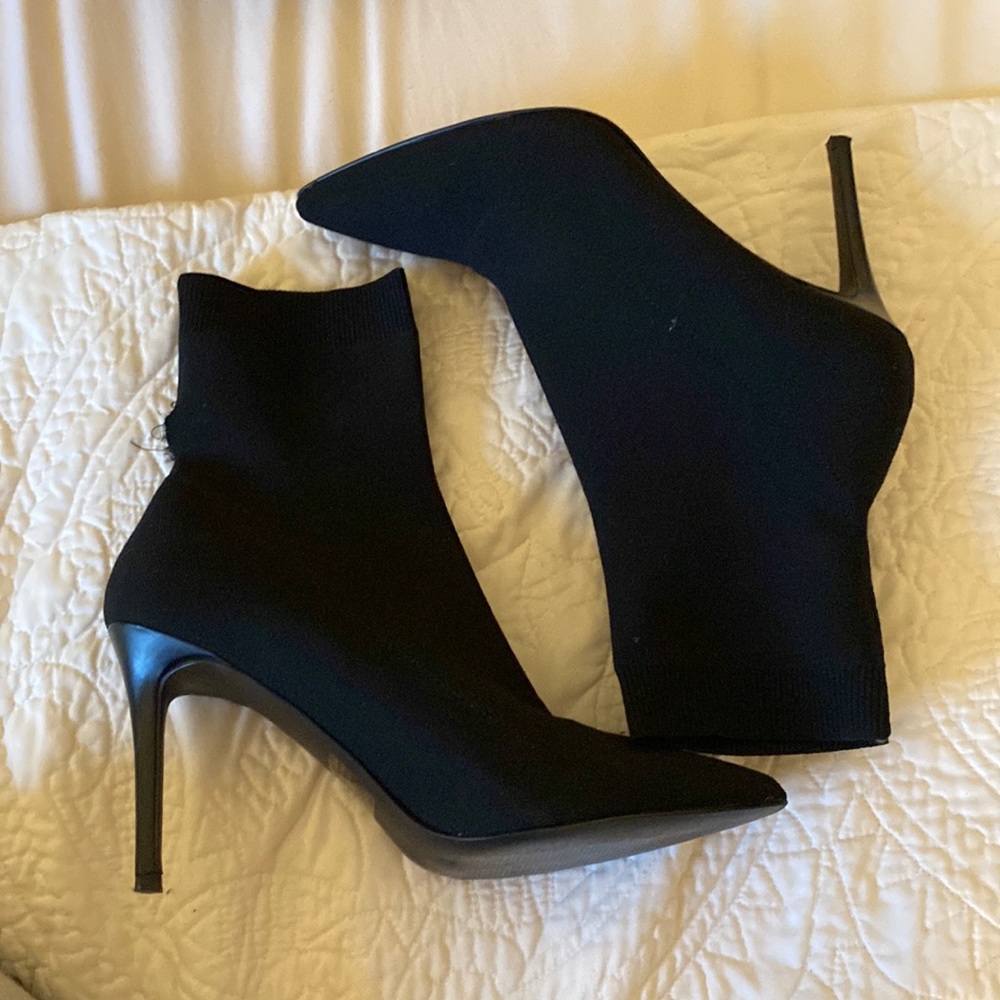 Black Sock Booties